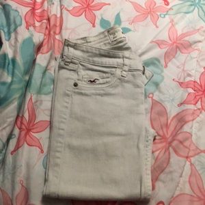 Hollister White Jeans